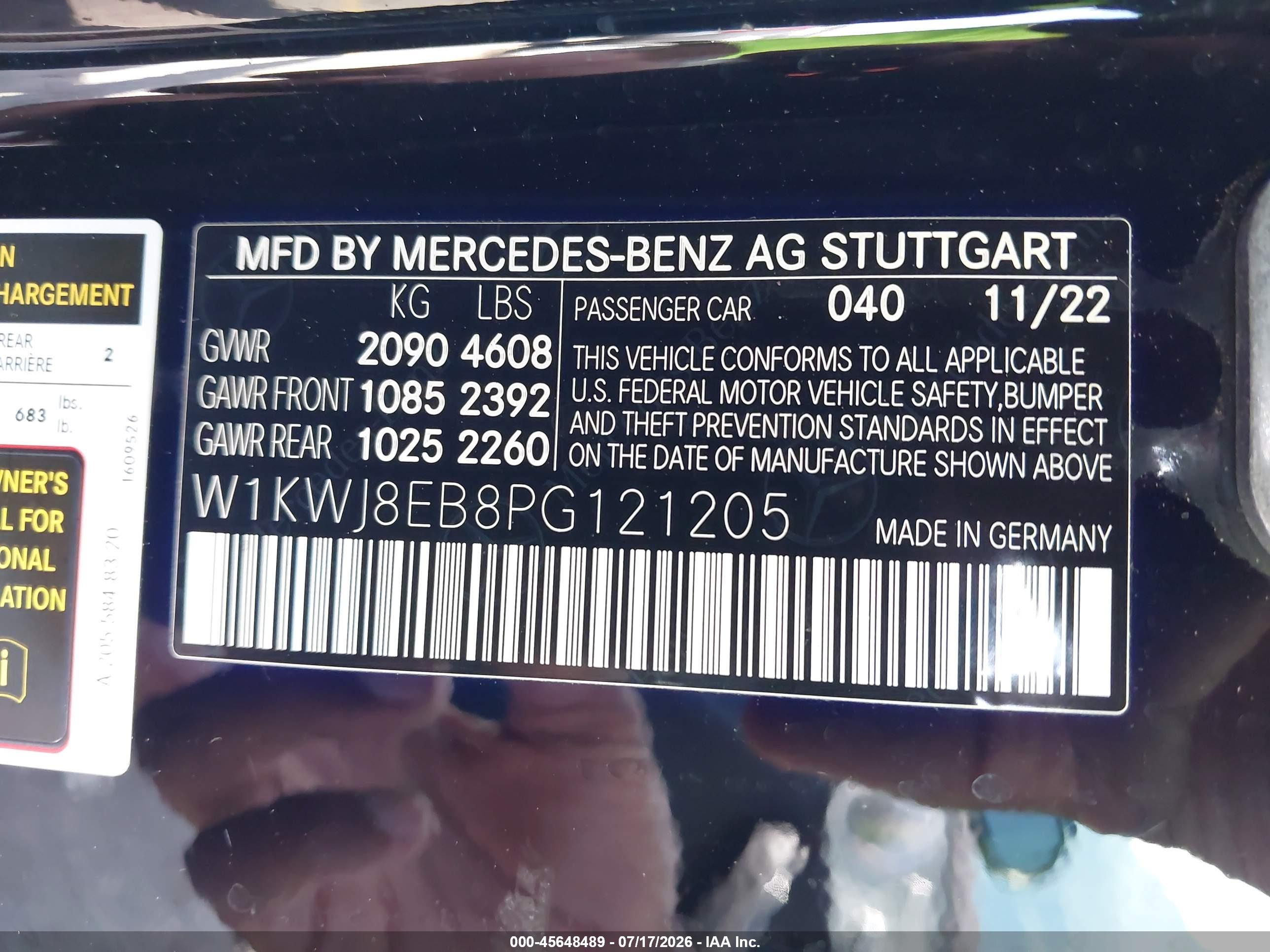 2023 MERCEDES-BENZ C 300 4MATIC
