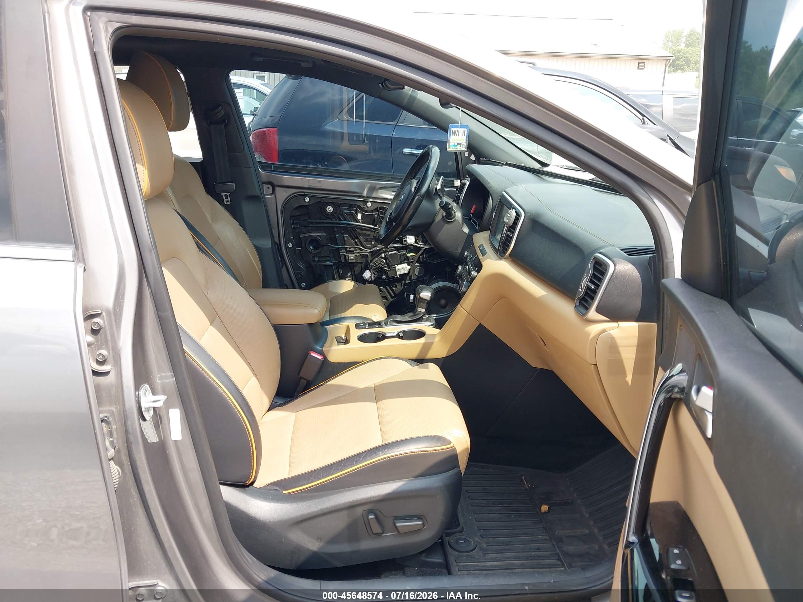 2018 KIA SPORTAGE SX TURBO