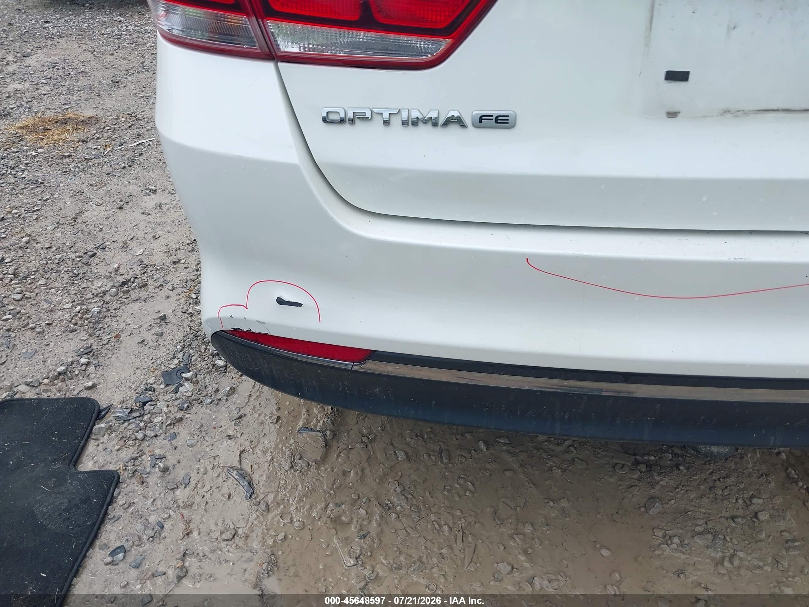 2016 KIA OPTIMA LX