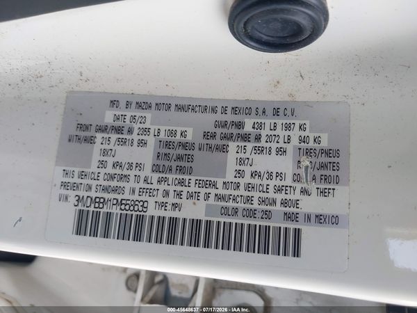 2023 MAZDA CX-30 2.5 S SELECT — I9