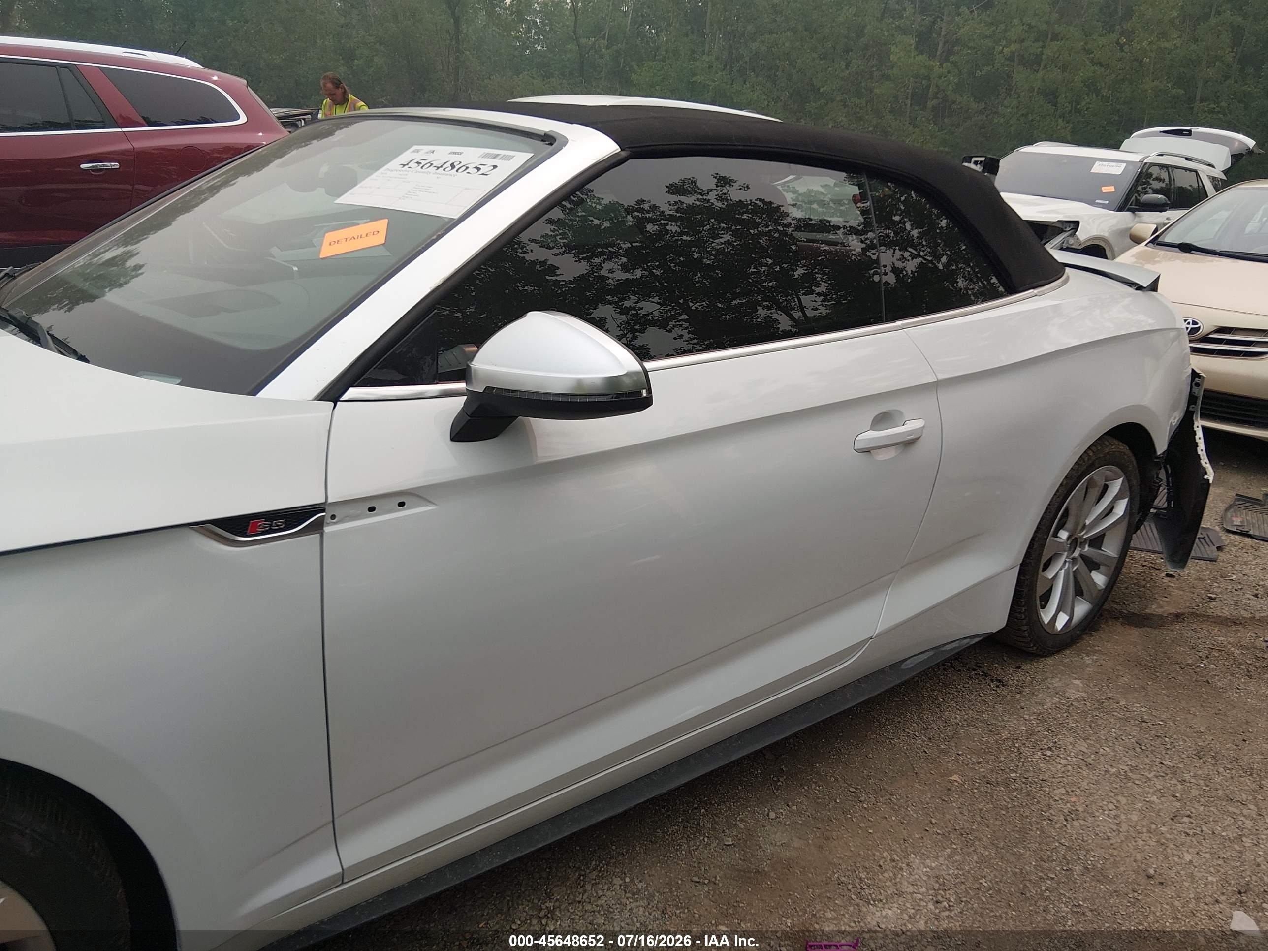 2018 AUDI S5 3.0T PREMIUM PLUS