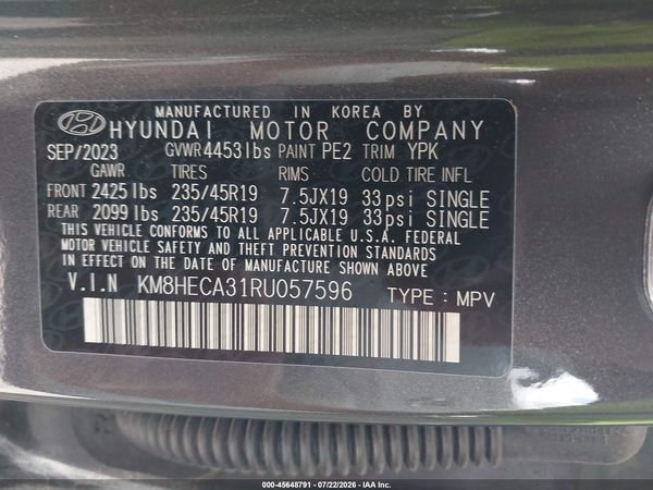 2024 HYUNDAI KONA LIMITED