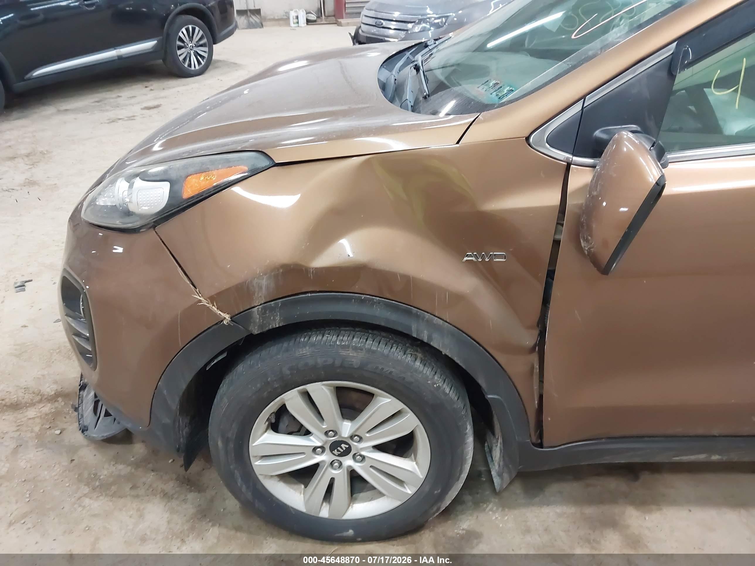 2017 KIA SPORTAGE LX