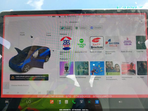 2021 TESLA MODEL Y