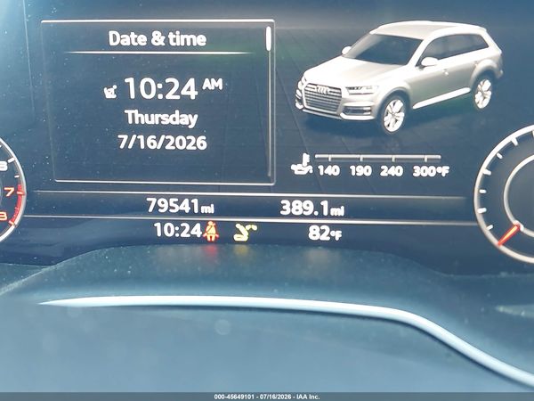 2019 AUDI Q7 45 PREMIUM/45 SE PREMIUM