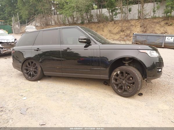 2017 LAND ROVER RANGE ROVER 5.0L V8 SUPERCHARGED