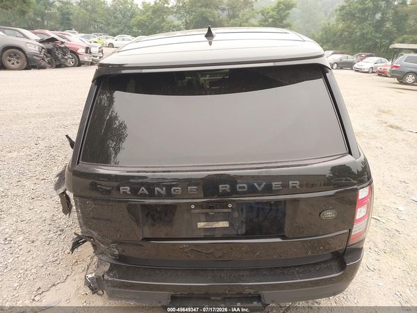 2017 LAND ROVER RANGE ROVER 5.0L V8 SUPERCHARGED