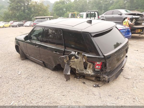 2017 LAND ROVER RANGE ROVER 5.0L V8 SUPERCHARGED