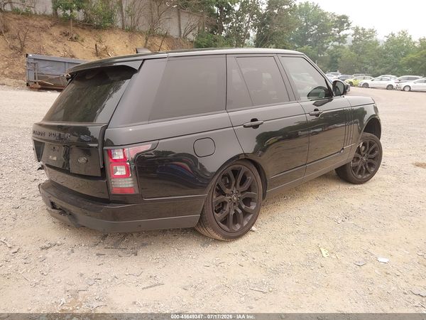2017 LAND ROVER RANGE ROVER 5.0L V8 SUPERCHARGED