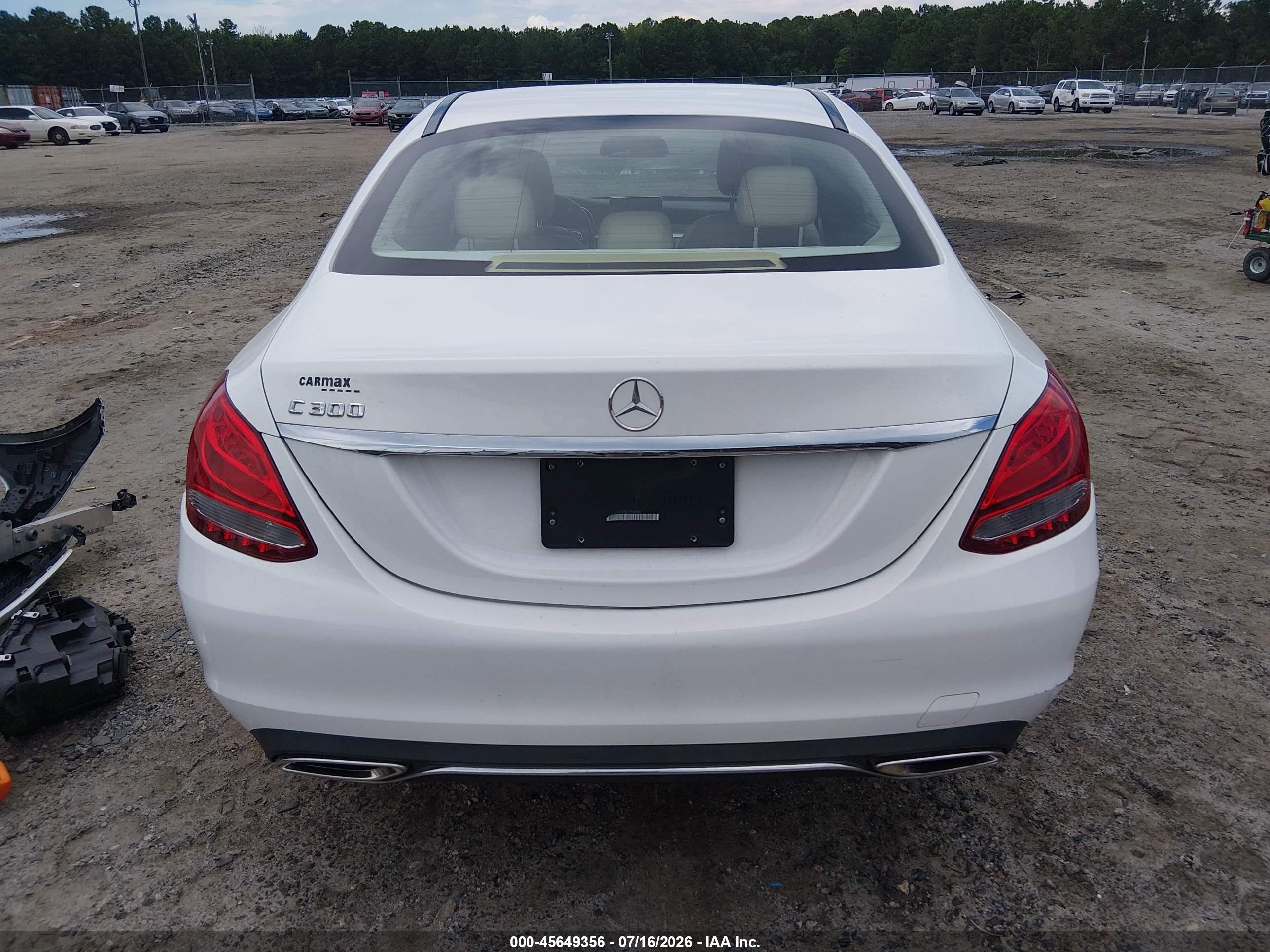 2016 MERCEDES-BENZ C 300 C300