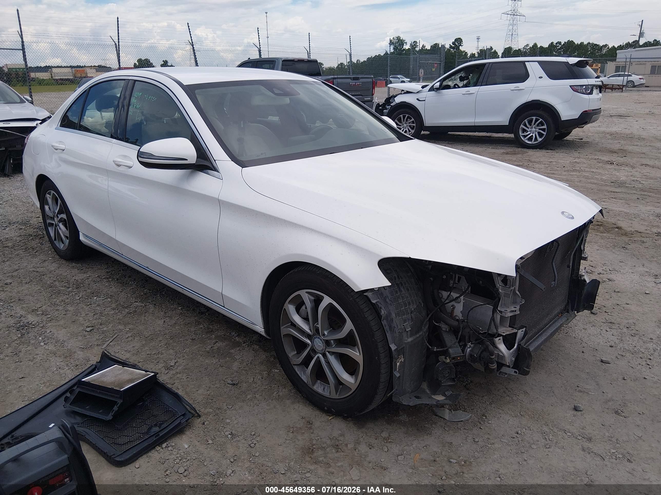 2016 MERCEDES-BENZ C 300 C300