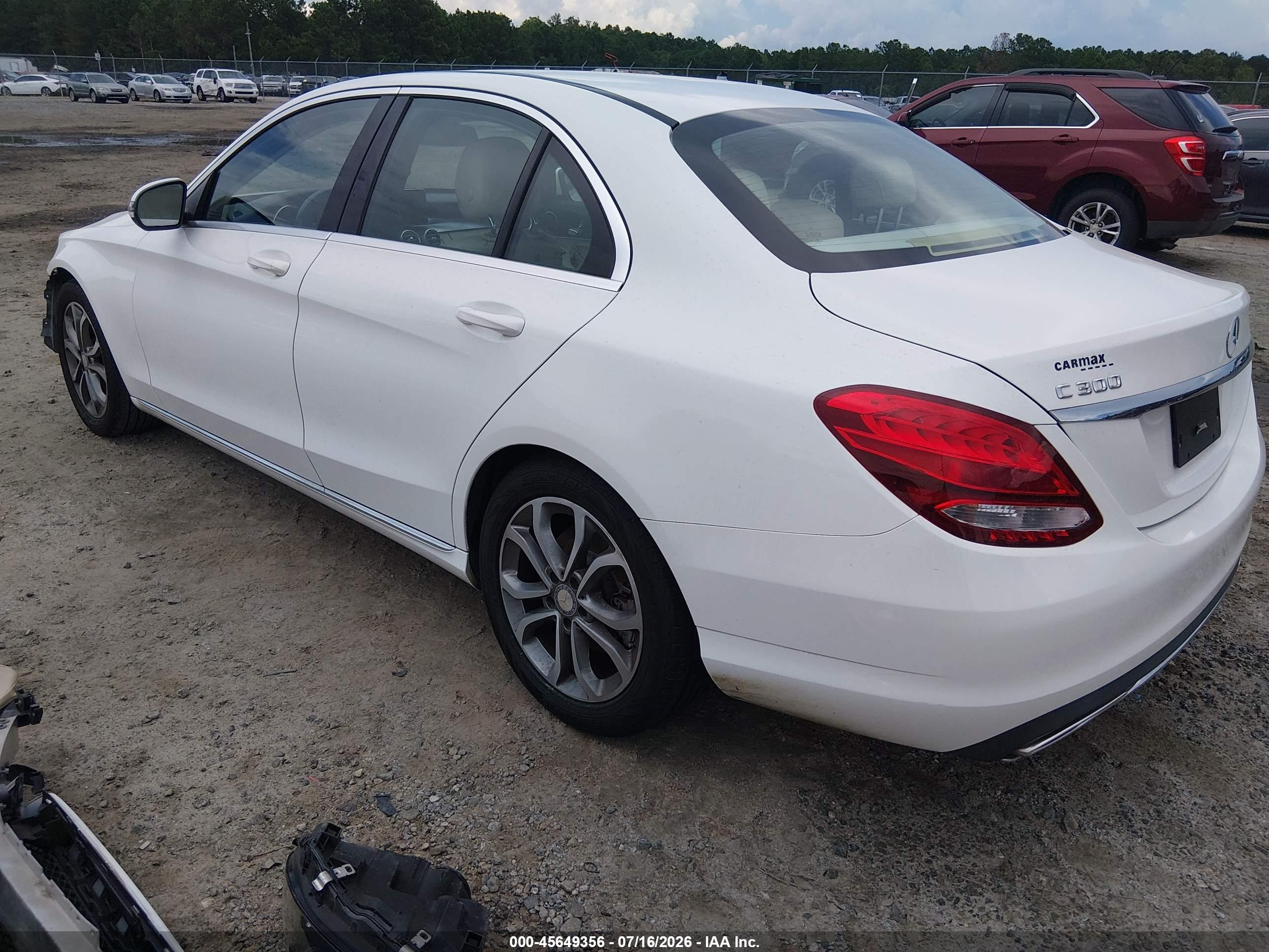 2016 MERCEDES-BENZ C 300 C300