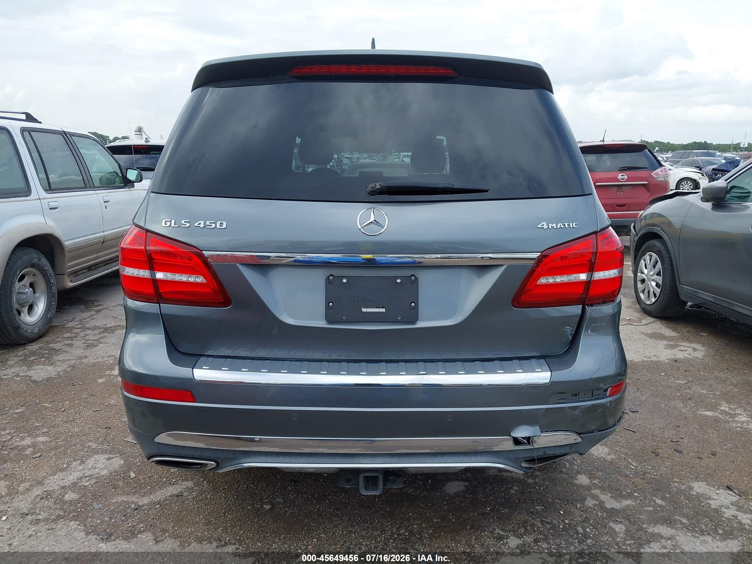2017 MERCEDES-BENZ GLS 450 4MATIC