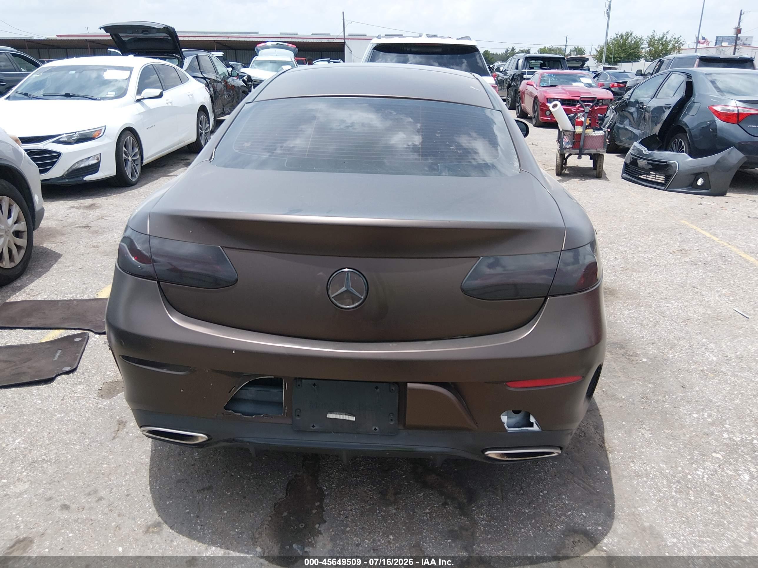 2018 MERCEDES-BENZ E 400 4MATIC