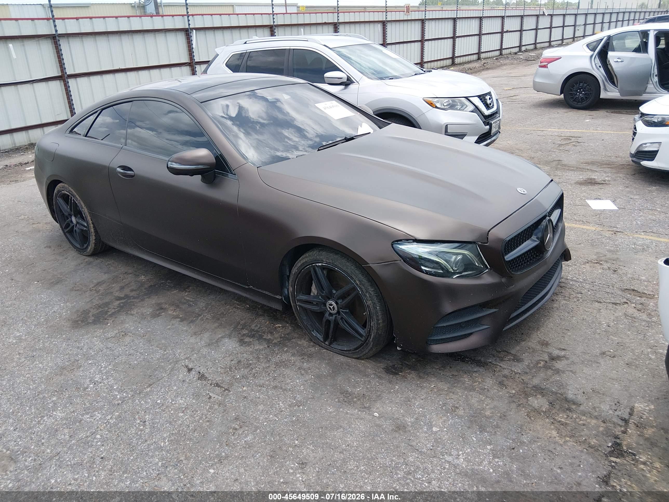 2018 MERCEDES-BENZ E 400 4MATIC