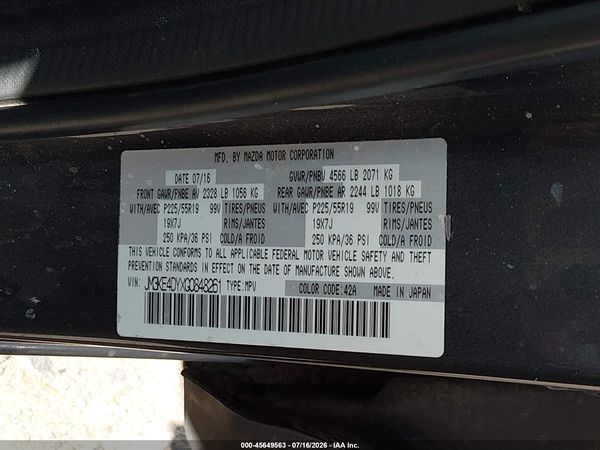 2016 MAZDA CX-5 GRAND TOURING