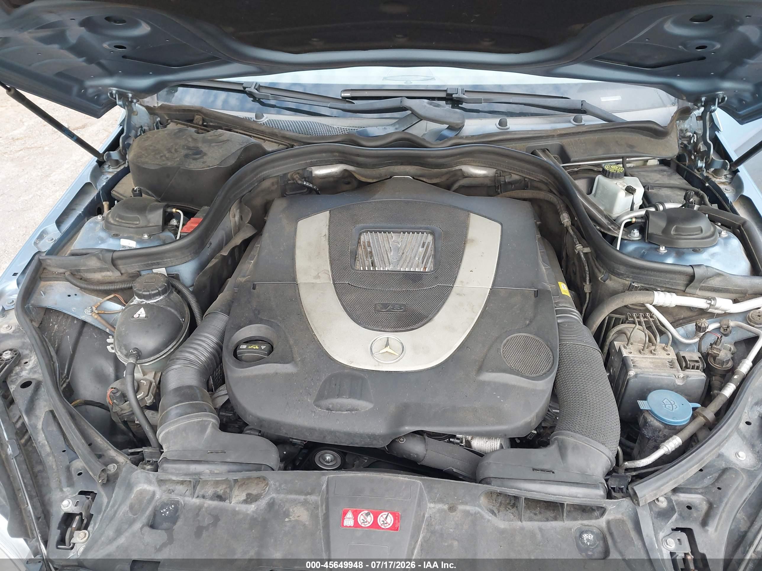 2010 MERCEDES-BENZ E 550 E550