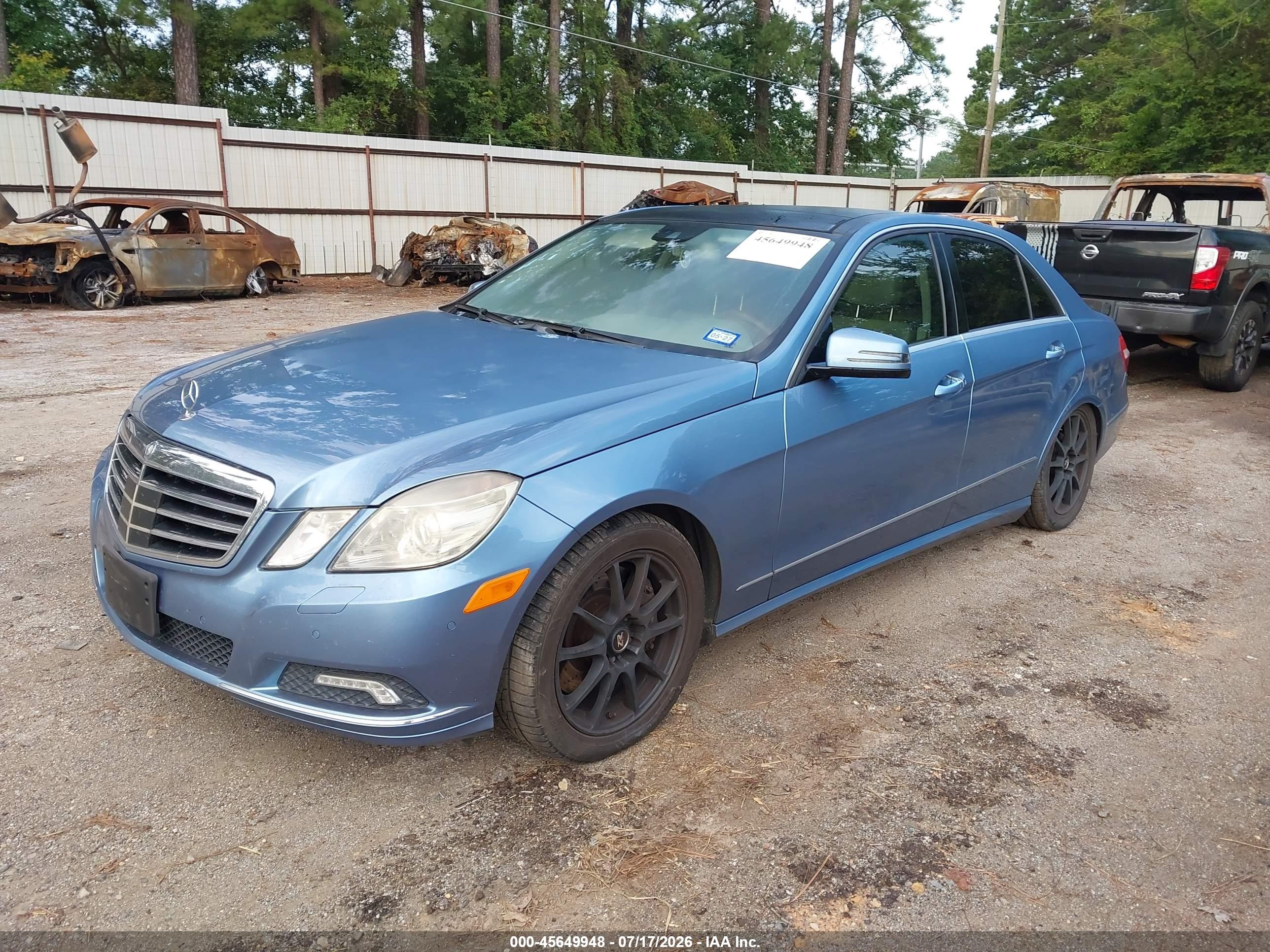 2010 MERCEDES-BENZ E 550 E550