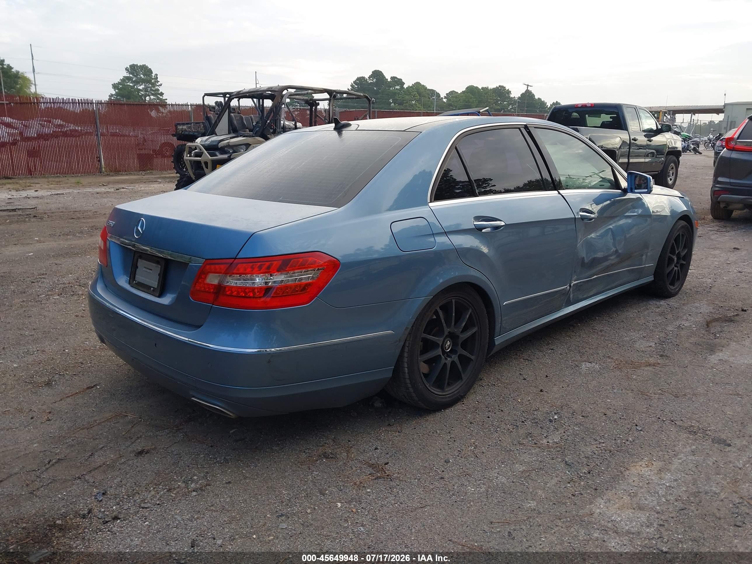 2010 MERCEDES-BENZ E 550 E550
