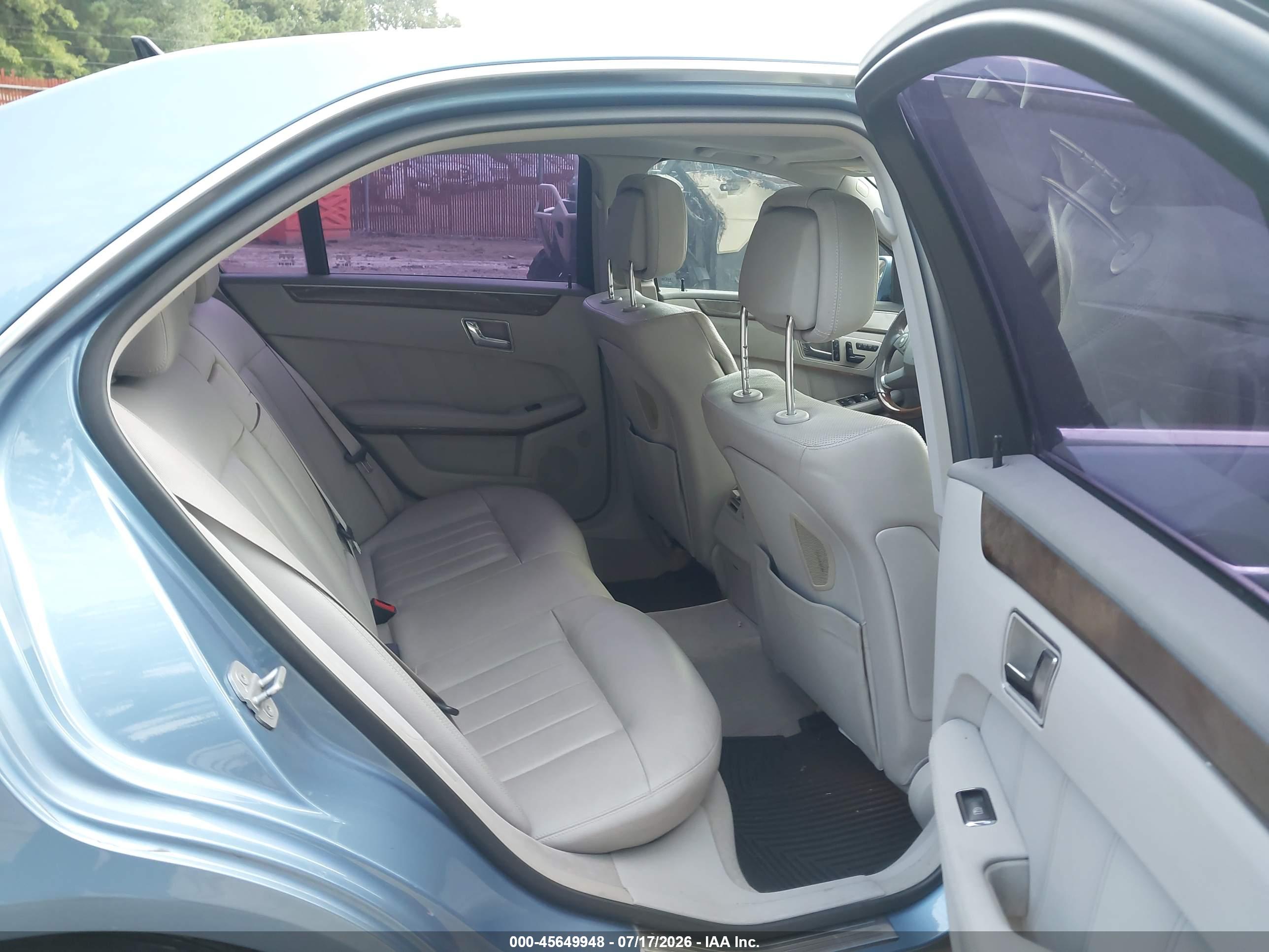 2010 MERCEDES-BENZ E 550 E550