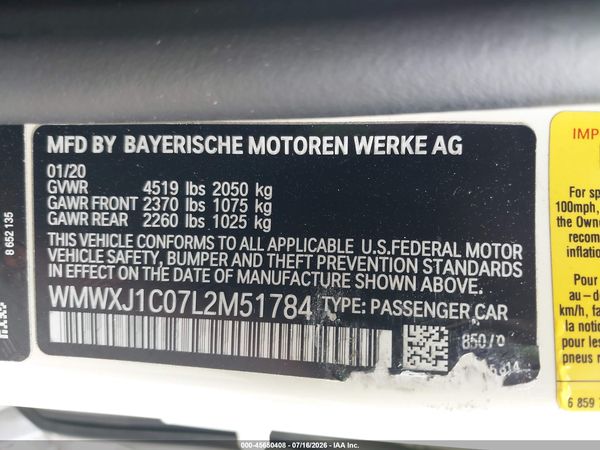 2020 MINI CLUBMAN COOPER S