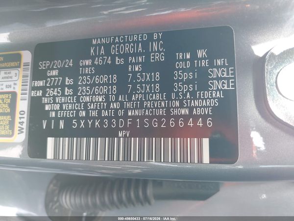 2025 KIA SPORTAGE EX