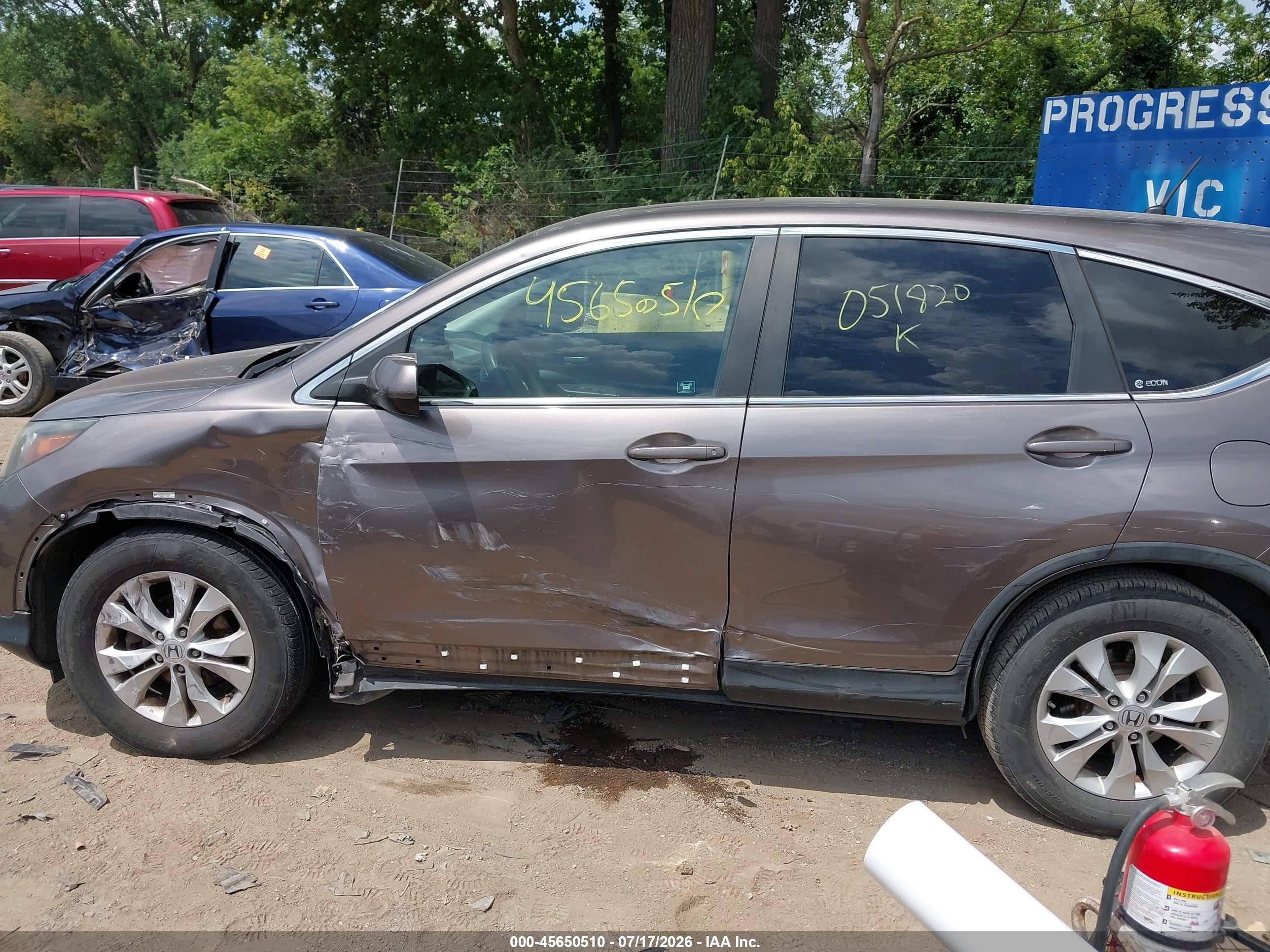 2012 HONDA CR-V EX