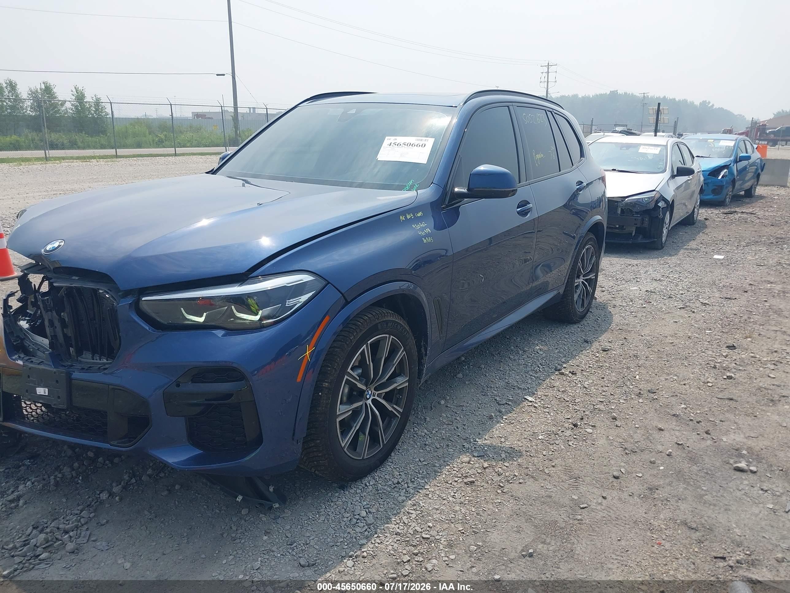 2022 BMW X5 XDRIVE40I