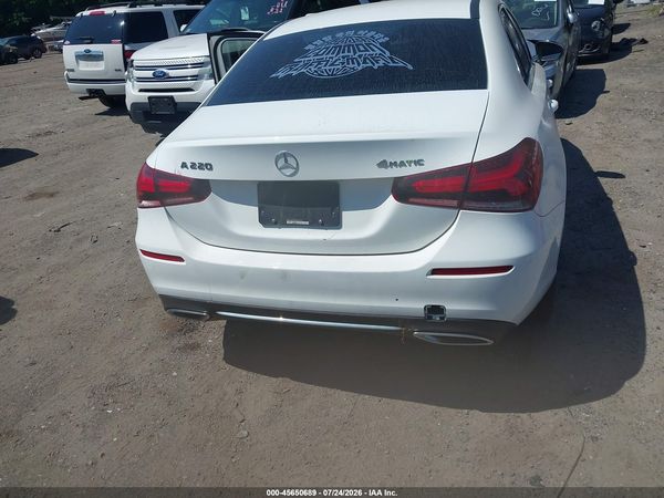 2019 MERCEDES-BENZ A 220 4MATIC