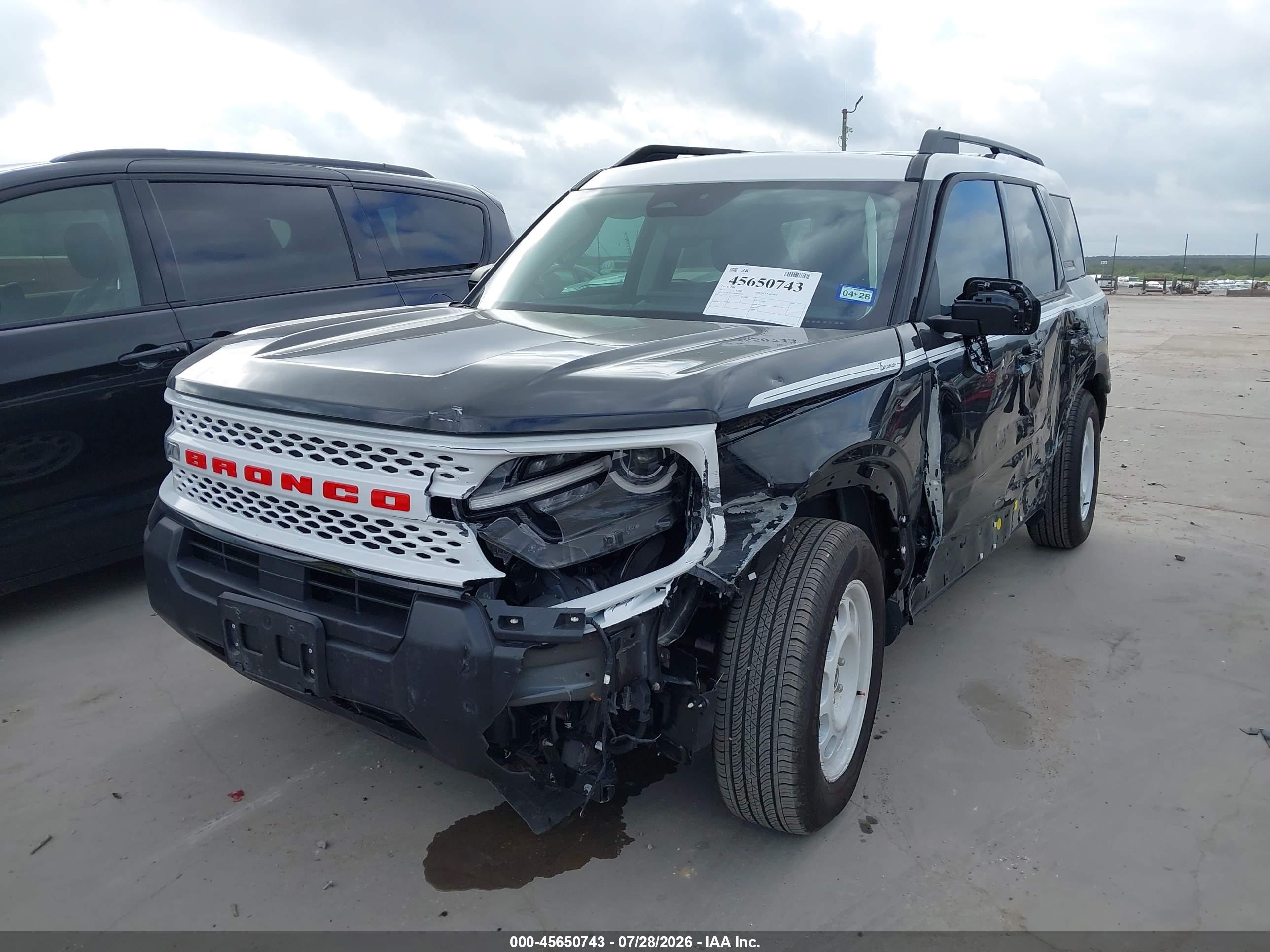 2025 FORD BRONCO SPORT HERITAGE — I2
