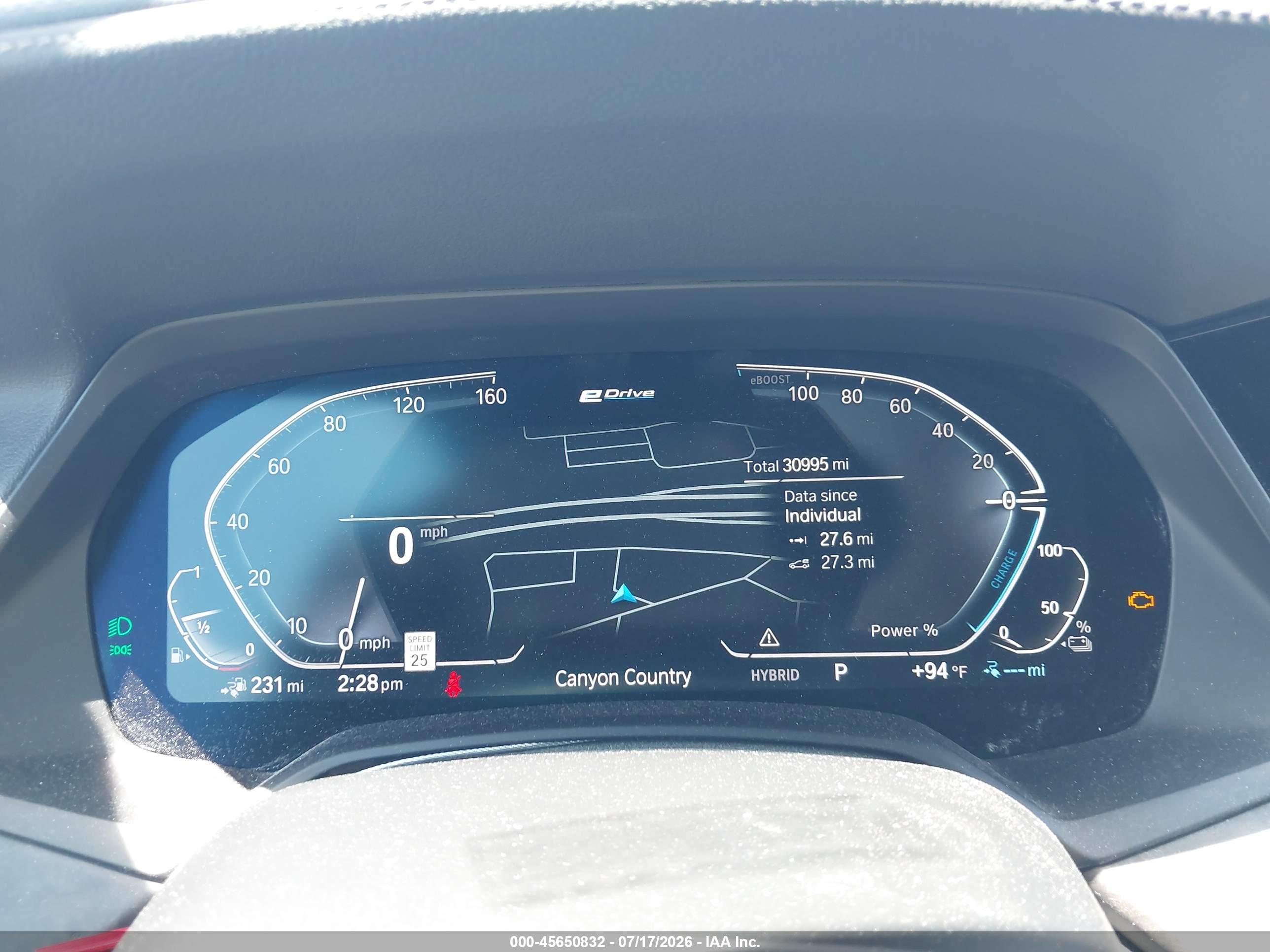 2022 BMW X5 PHEV XDRIVE45E