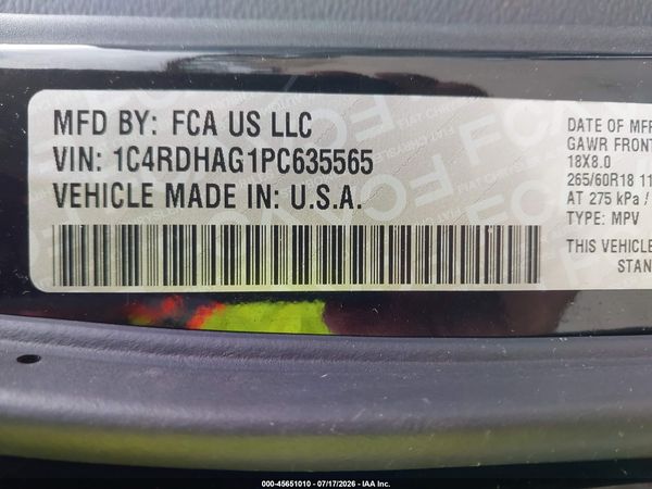 2023 DODGE DURANGO SXT RWD