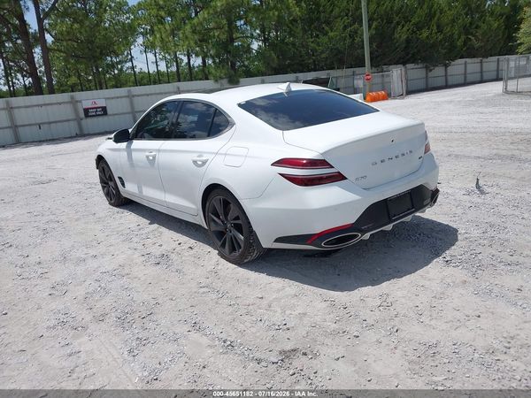 2023 GENESIS G70 3.3T RWD