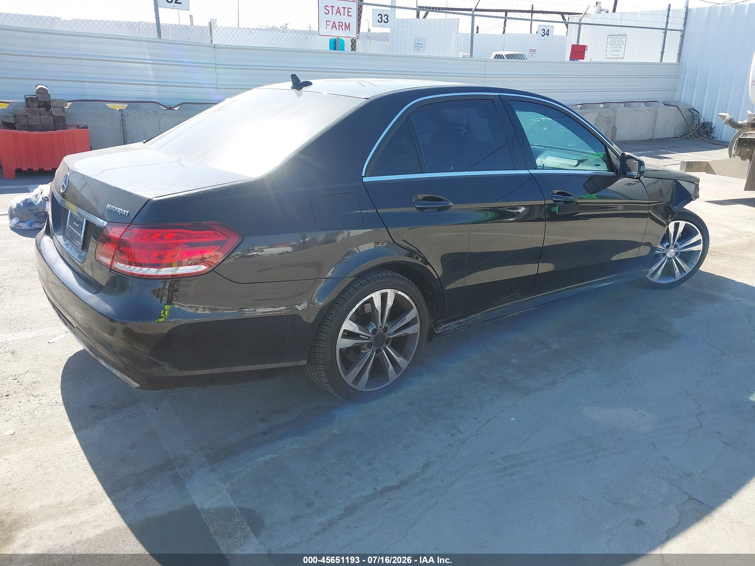 2014 MERCEDES-BENZ E 350 E350