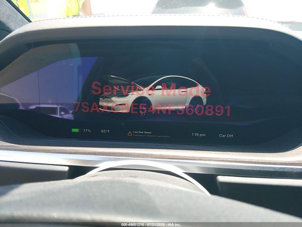 2022 TESLA MODEL X