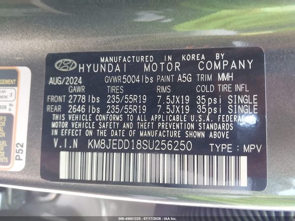 2025 HYUNDAI TUCSON HYBRID LIMITED