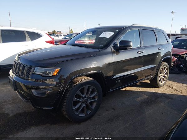 2016 JEEP GRAND CHEROKEE LIMITED 75TH ANNIVERSARY