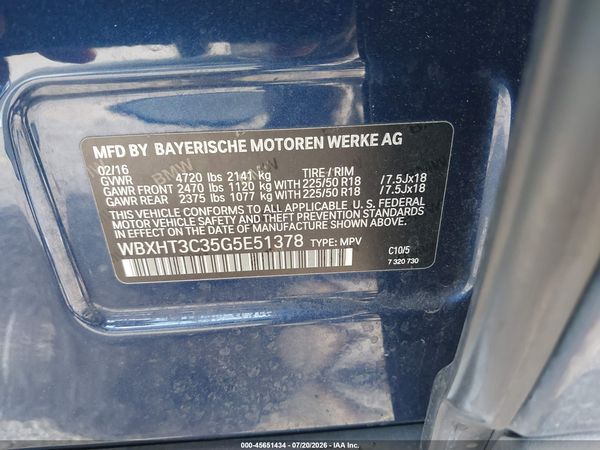2016 BMW X1 XDRIVE28I
