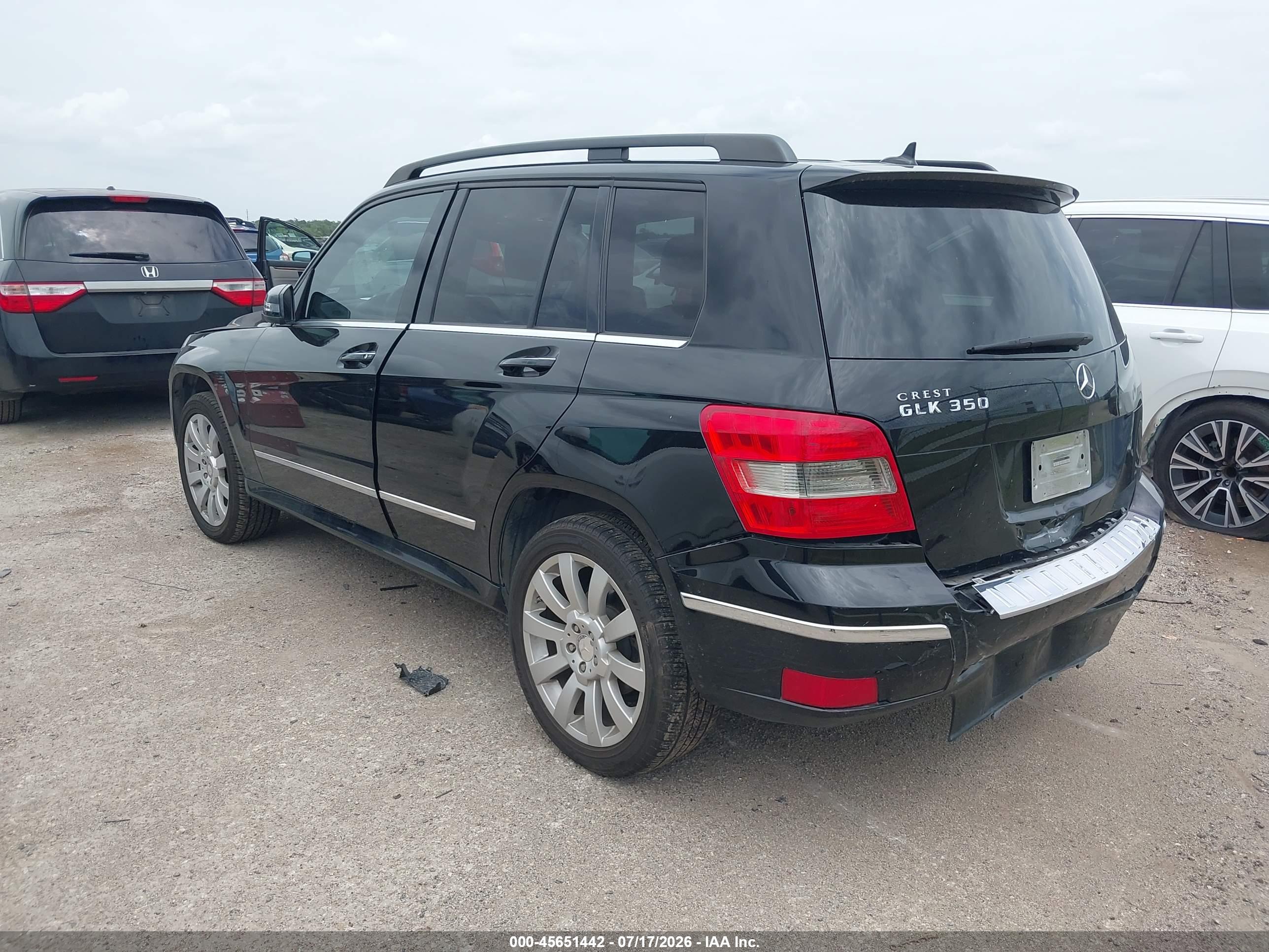 2012 MERCEDES-BENZ GLK 350 GLK350
