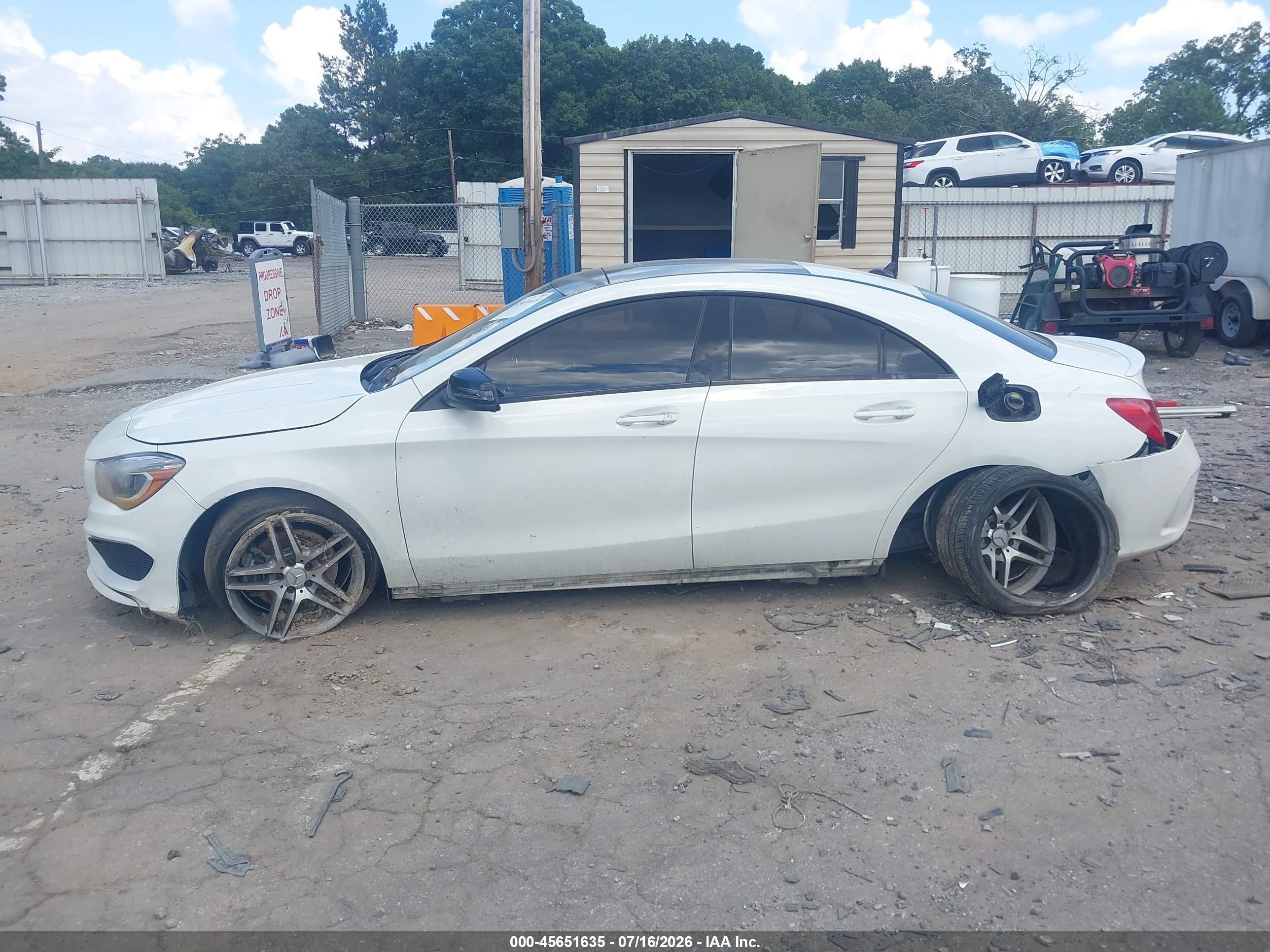 2016 MERCEDES-BENZ CLA 250 4MATIC