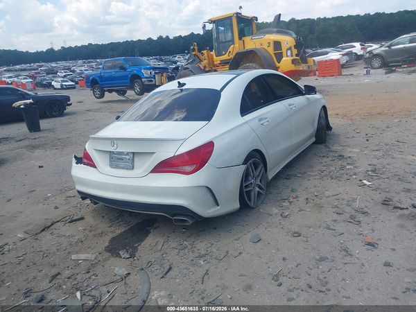 2016 MERCEDES-BENZ CLA 250 4MATIC