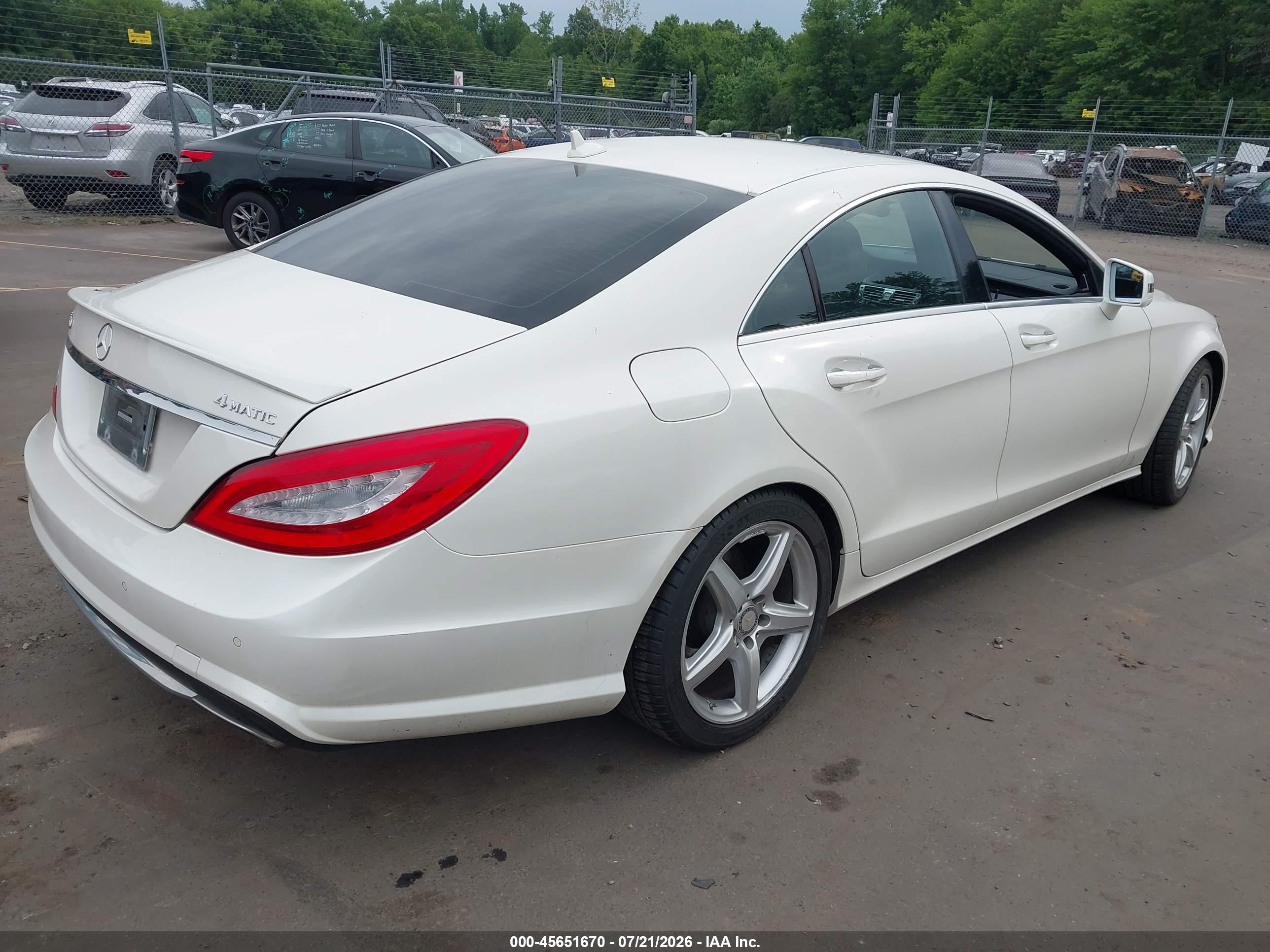 2014 MERCEDES-BENZ CLS 550 4MATIC