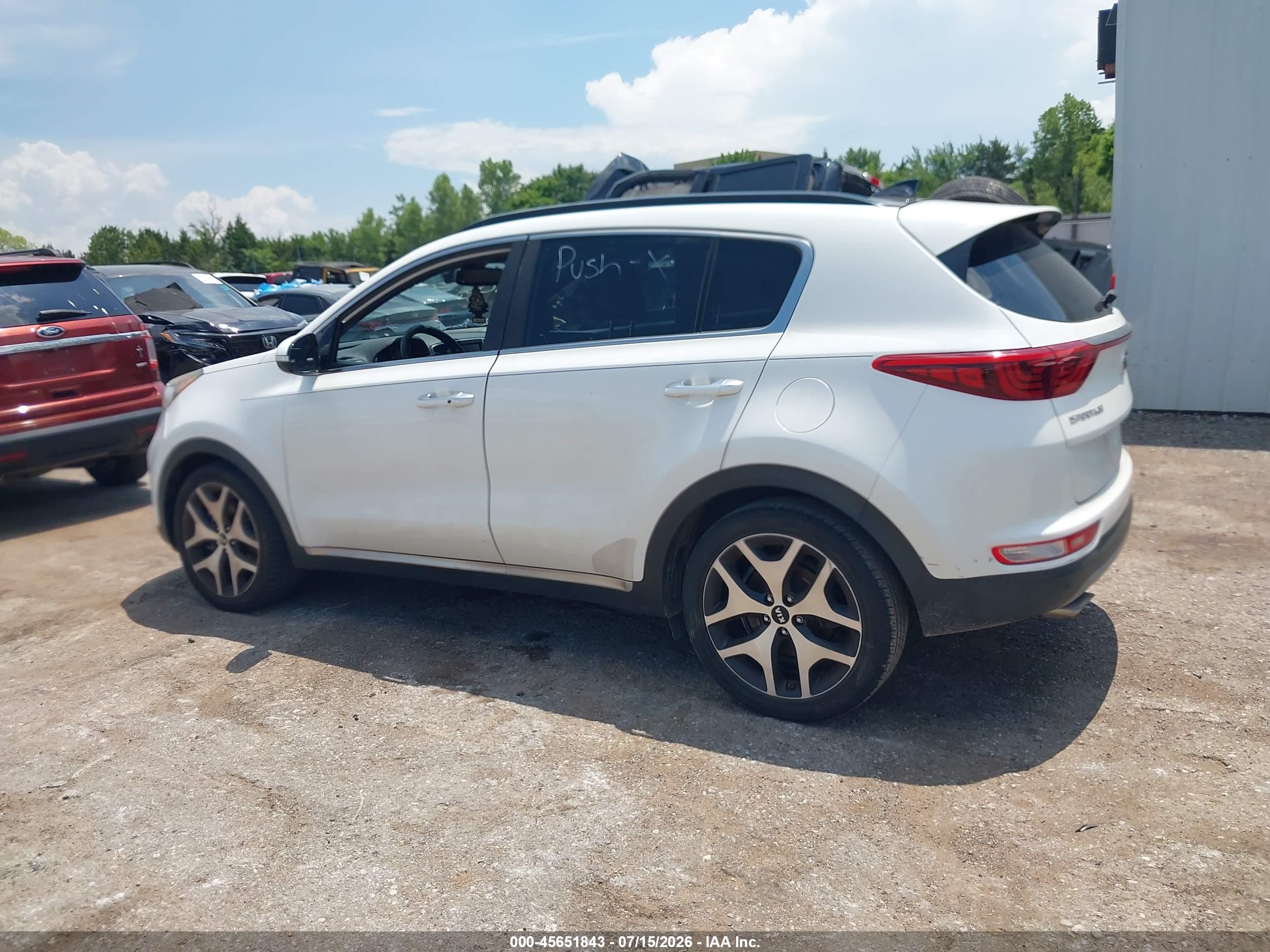 2018 KIA SPORTAGE SX TURBO