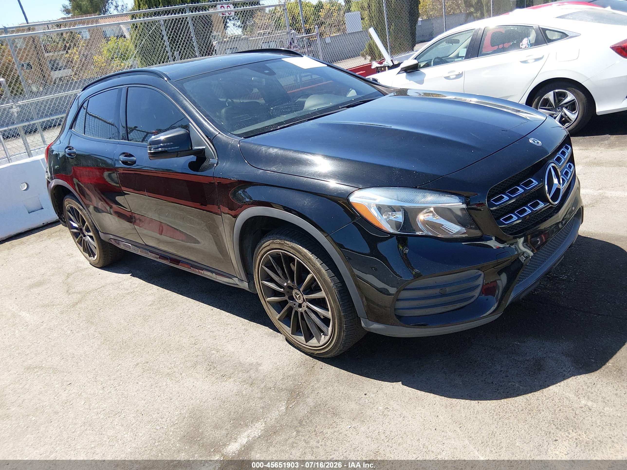 2018 MERCEDES-BENZ GLA 250 GLA250