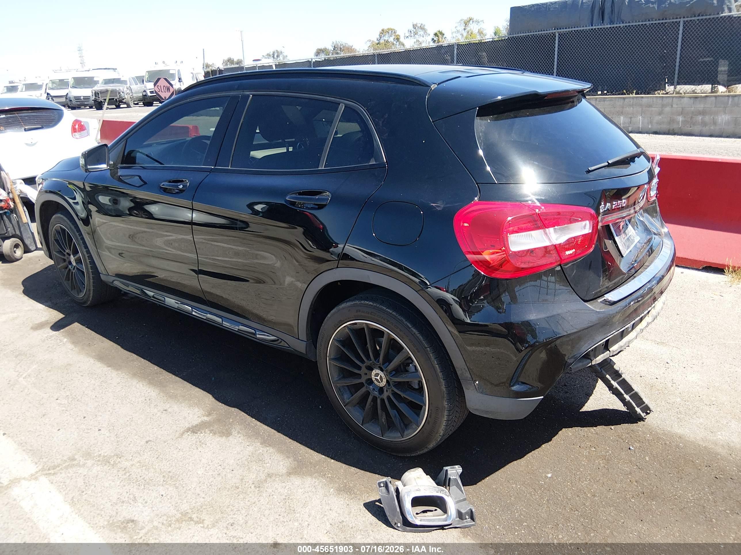 2018 MERCEDES-BENZ GLA 250 GLA250