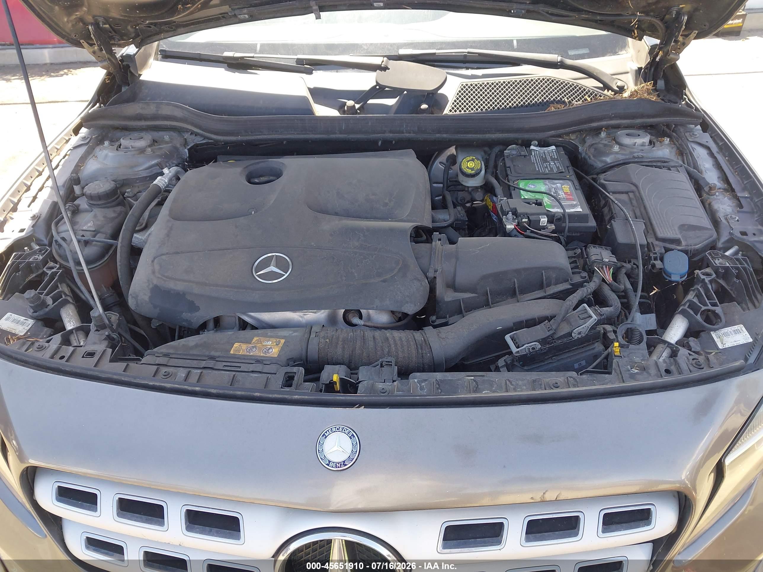 2018 MERCEDES-BENZ GLA 250 4MATIC