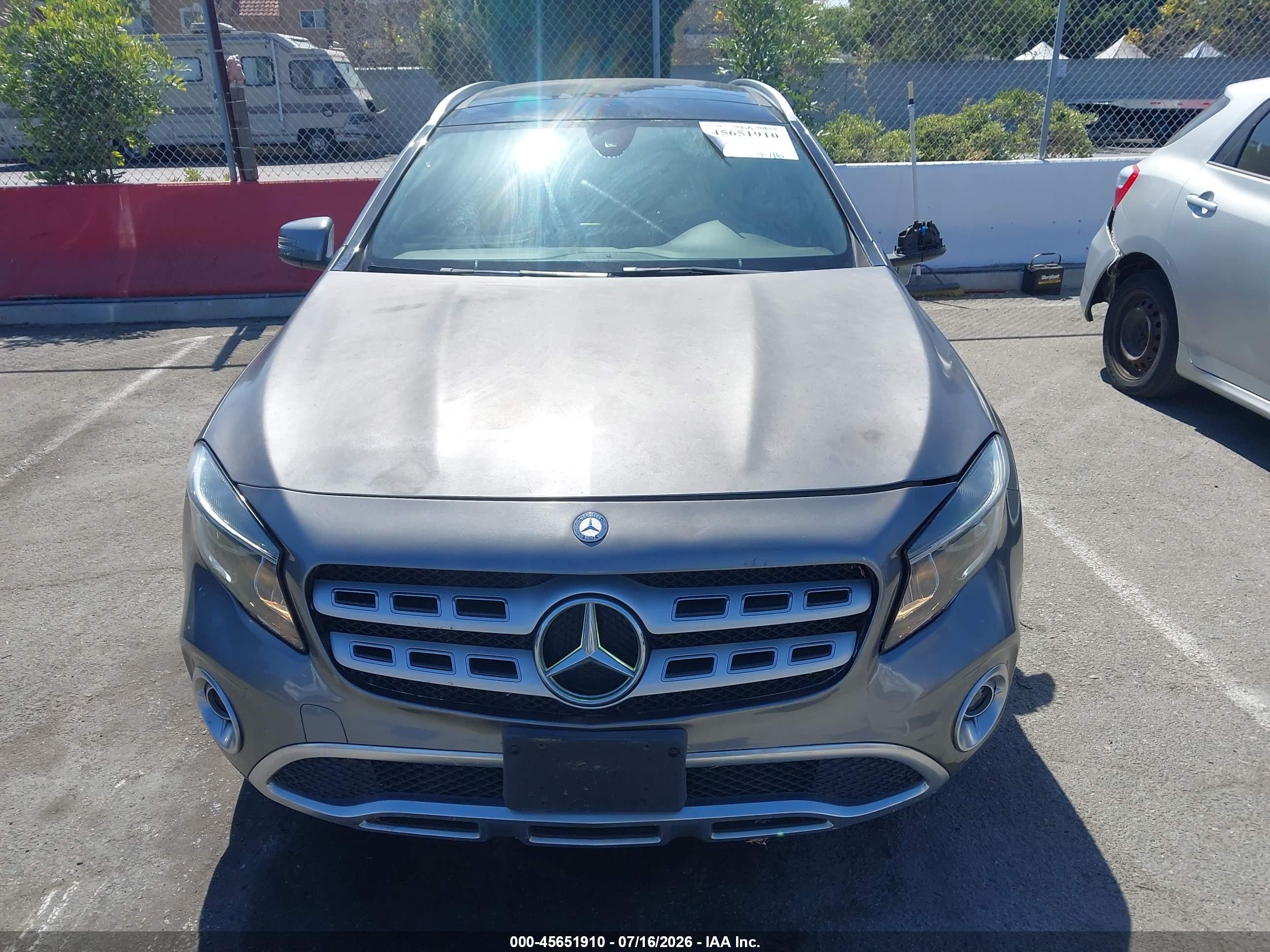 2018 MERCEDES-BENZ GLA 250 4MATIC