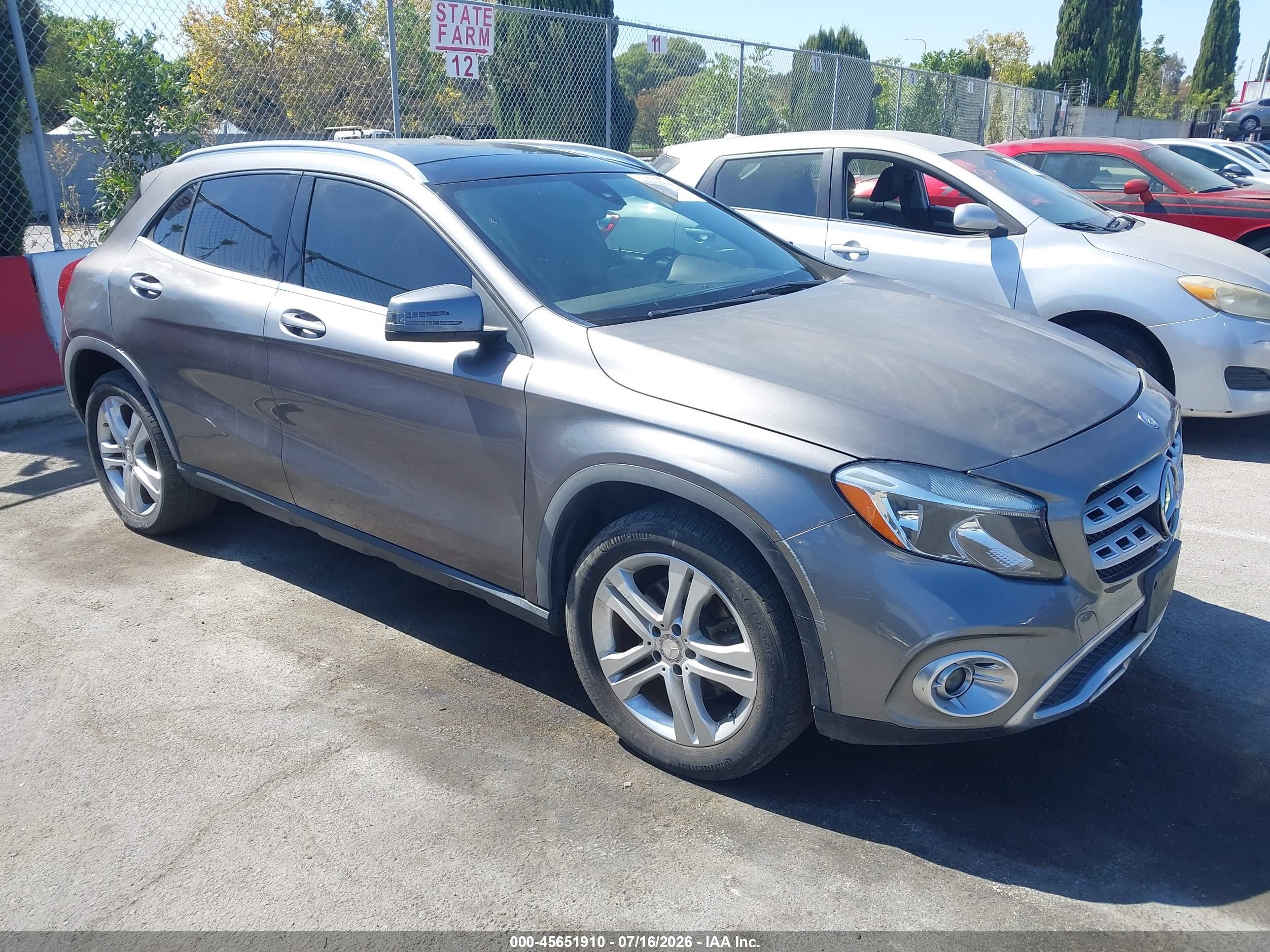 2018 MERCEDES-BENZ GLA 250 4MATIC