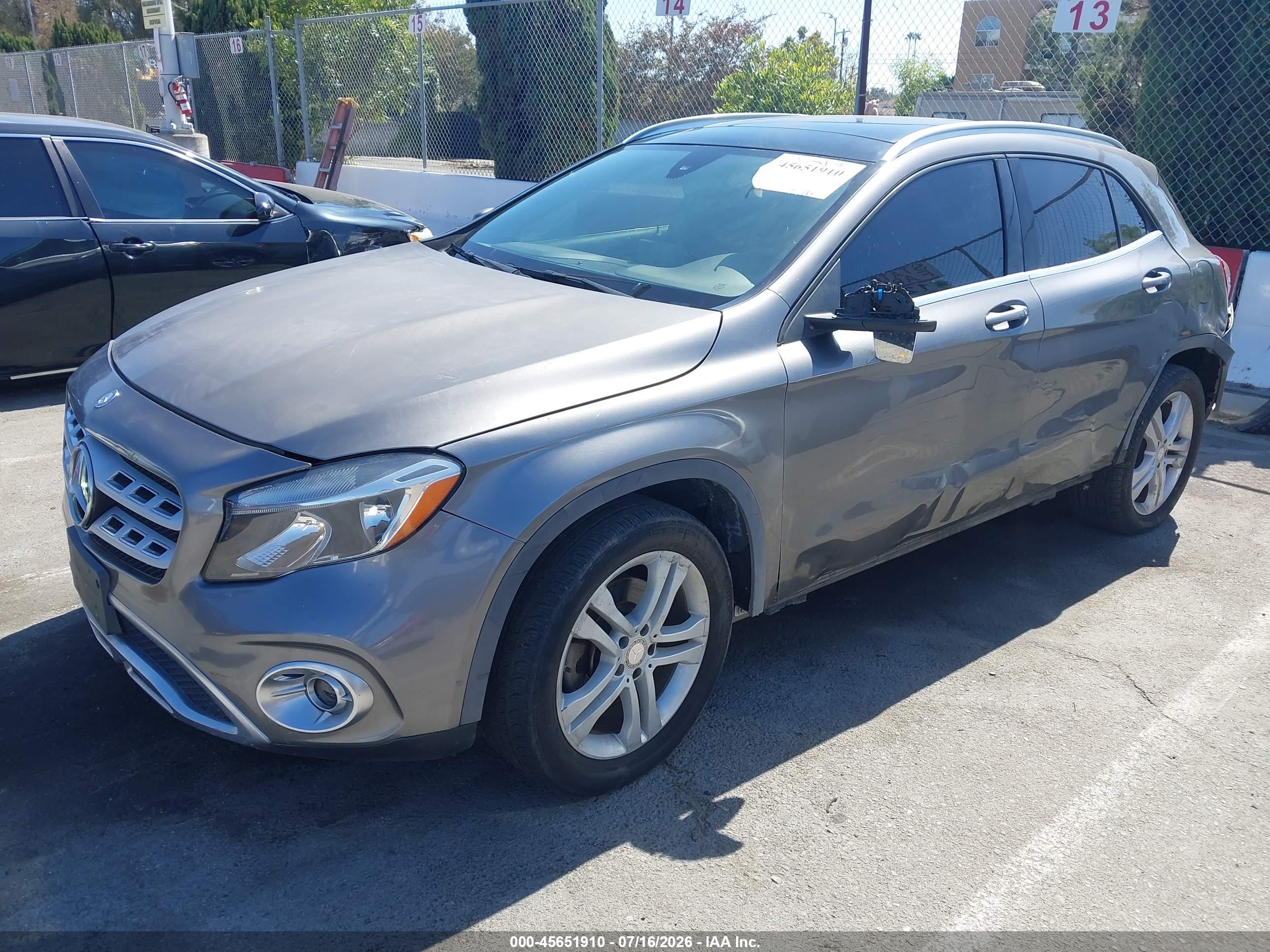 2018 MERCEDES-BENZ GLA 250 4MATIC