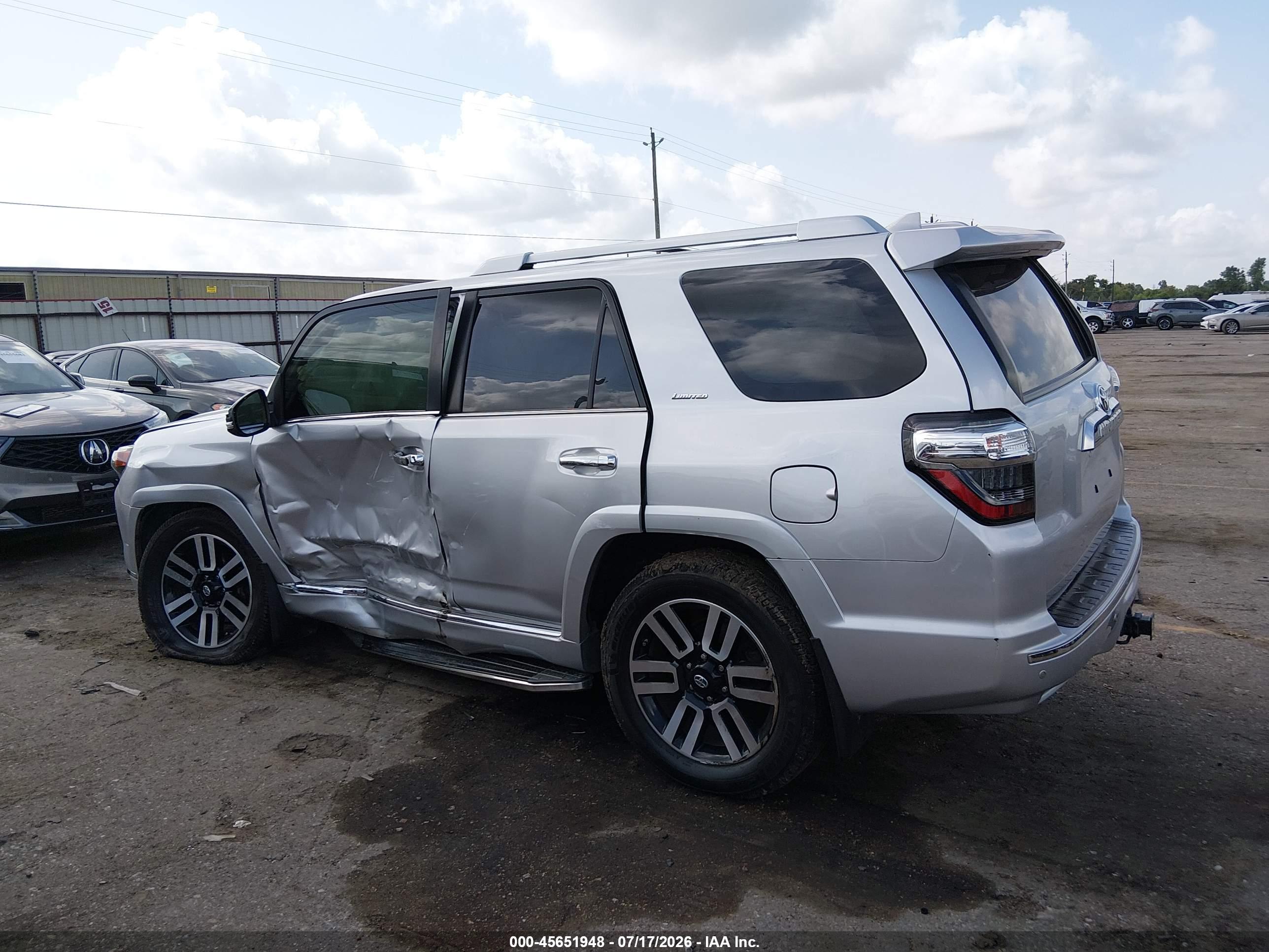 2018 TOYOTA 4RUNNER LIMITED